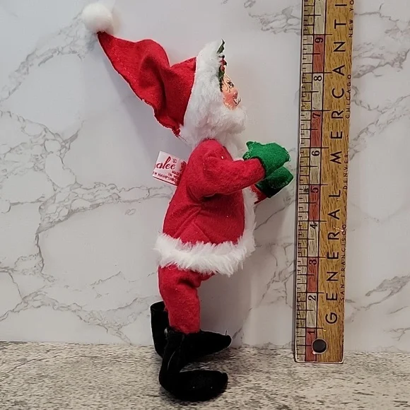 Vintage Annalee Mobilitee Santa Claus Doll 1993 - Picture 6 of 10